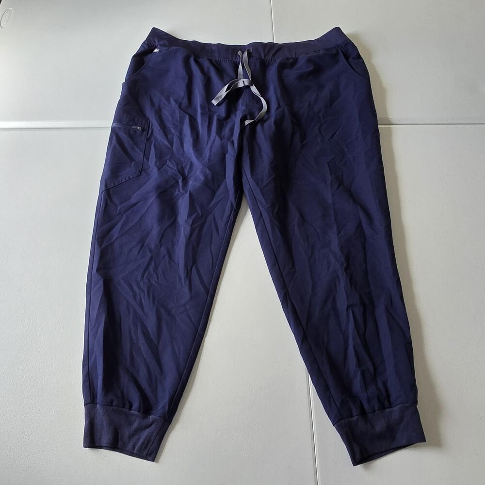 FIGS Medical Scrub Pants Womens 4XL Blue Technical Collection Jogger 1SW200001